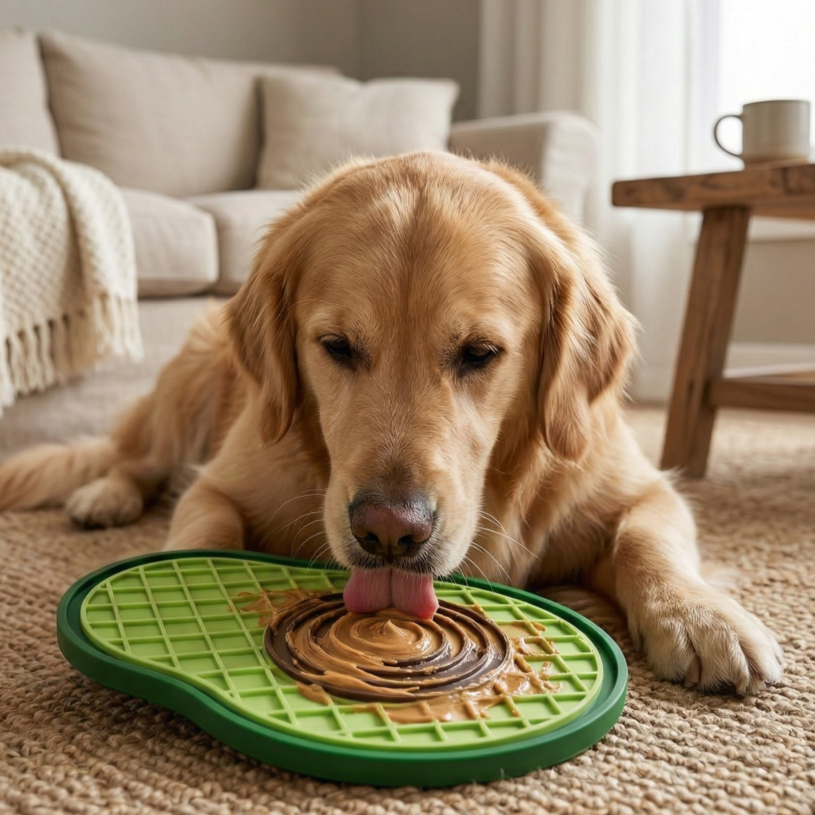 Buttery Avocado™ Lick Mat & Spatula