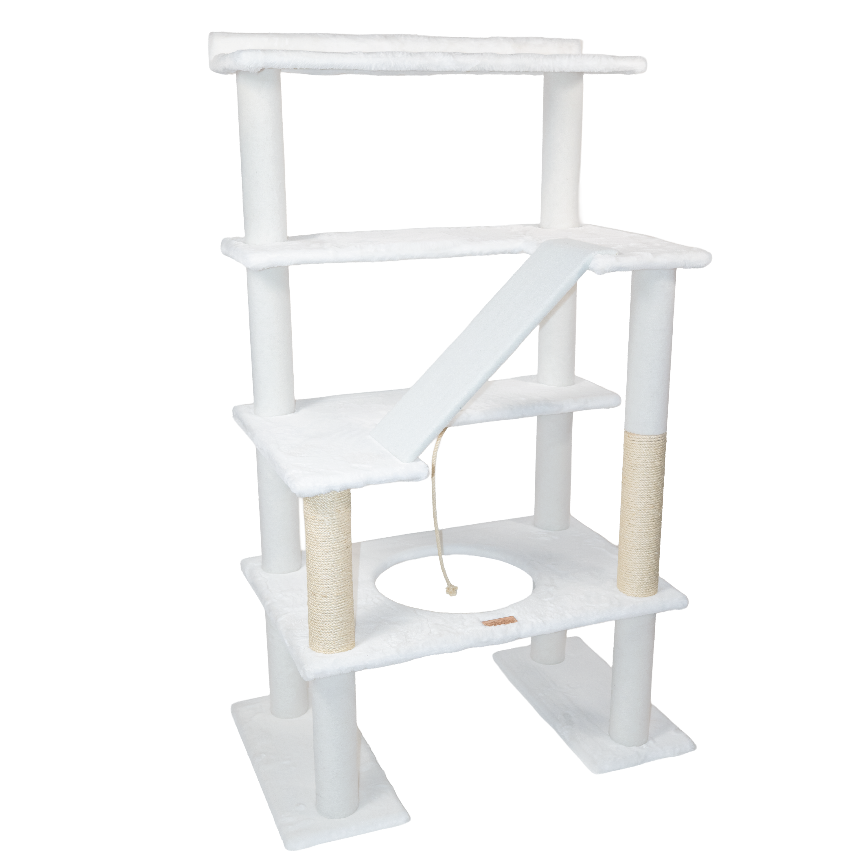 Maine Coon 65" Cat Tower - 5-Level Cat Tree