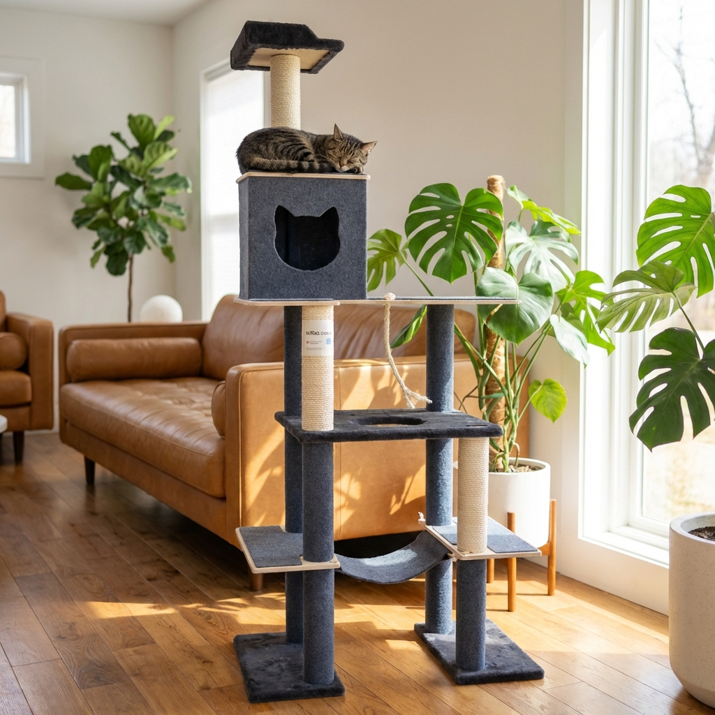 Noba Supreme 81" Tower - 6 - Level Cat Tree