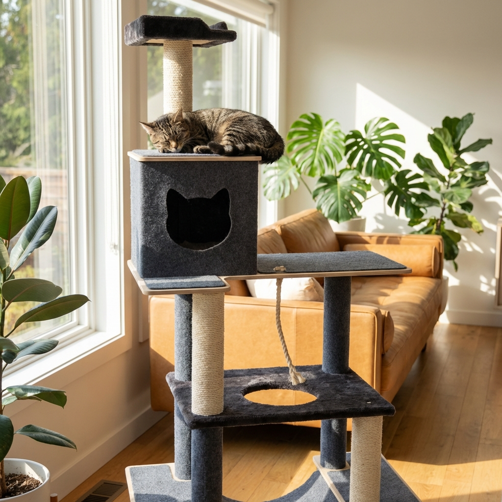 Noba Supreme 81" Tower - 6 - Level Cat Tree