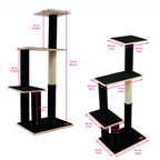 Noba Modern Plywood 3-Level Cat Tree