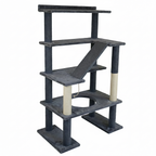 Maine Coon 65" Cat Tower - 5-Level Cat Tree