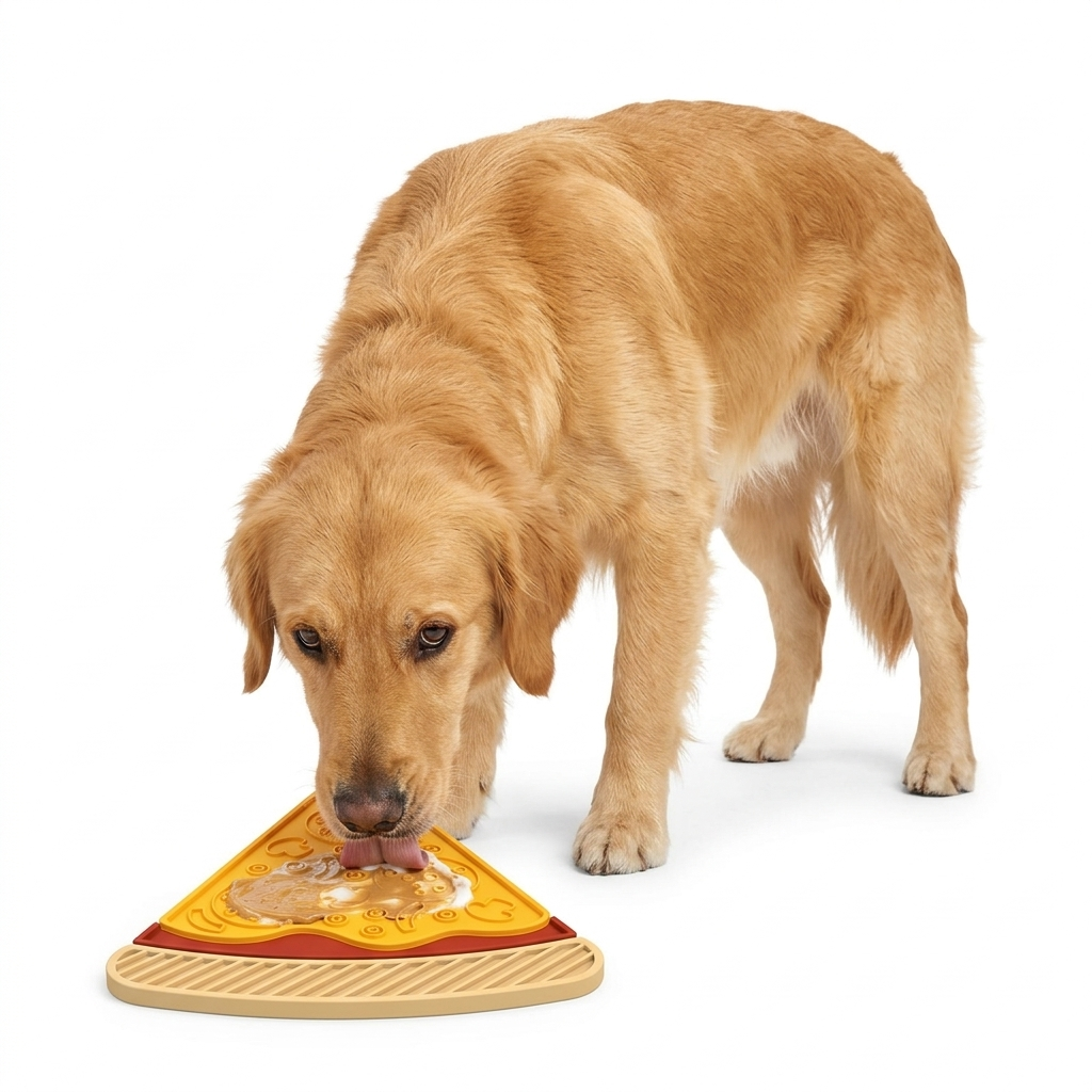 Herby Pizza™ Lick Mat & Spatula