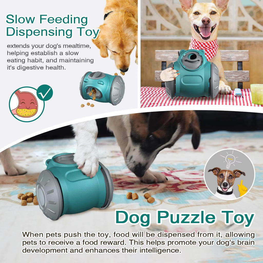Bear Slow Feeder & Treat Dispensing Toy for Dogs