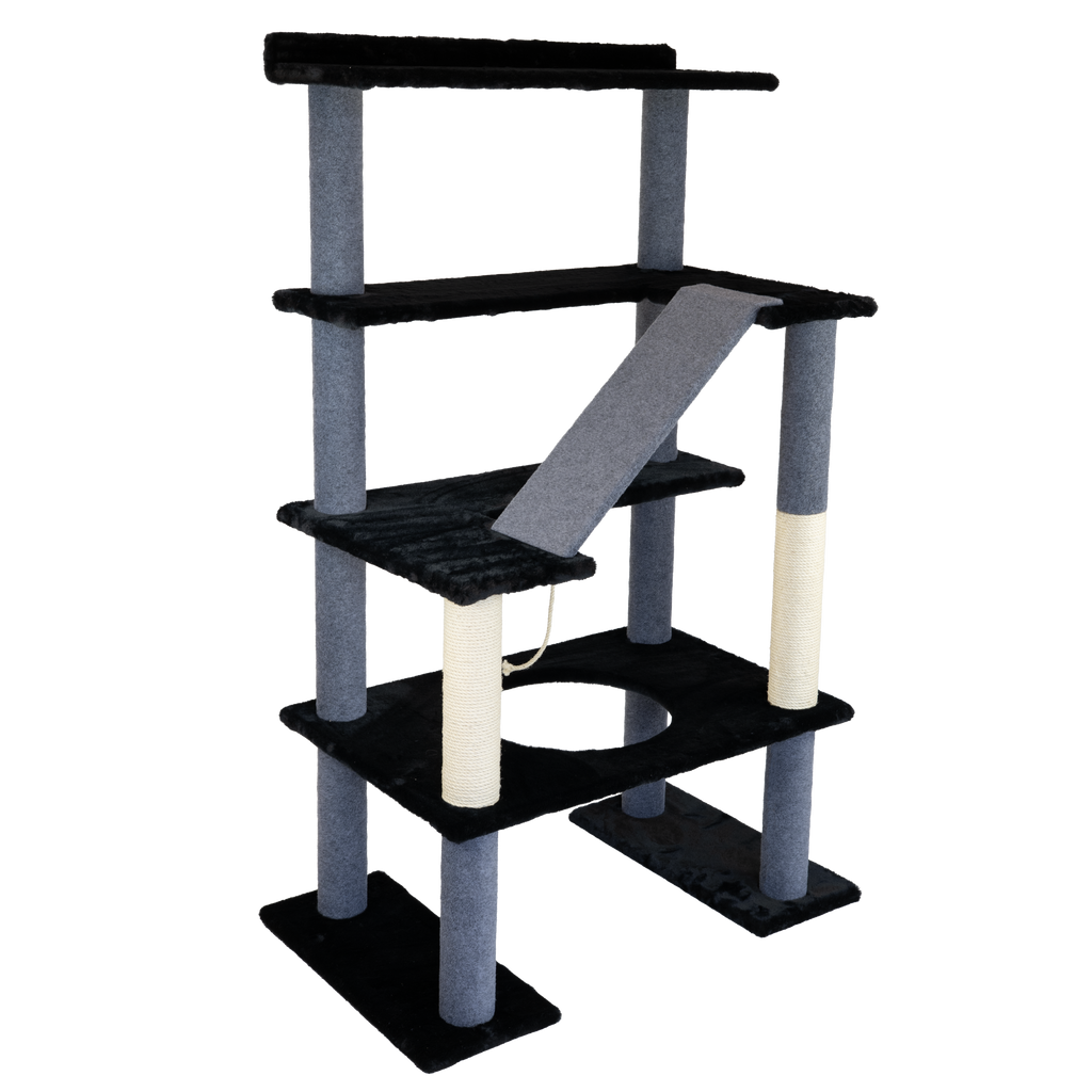 Maine Coon 65" Cat Tower - 5-Level Cat Tree