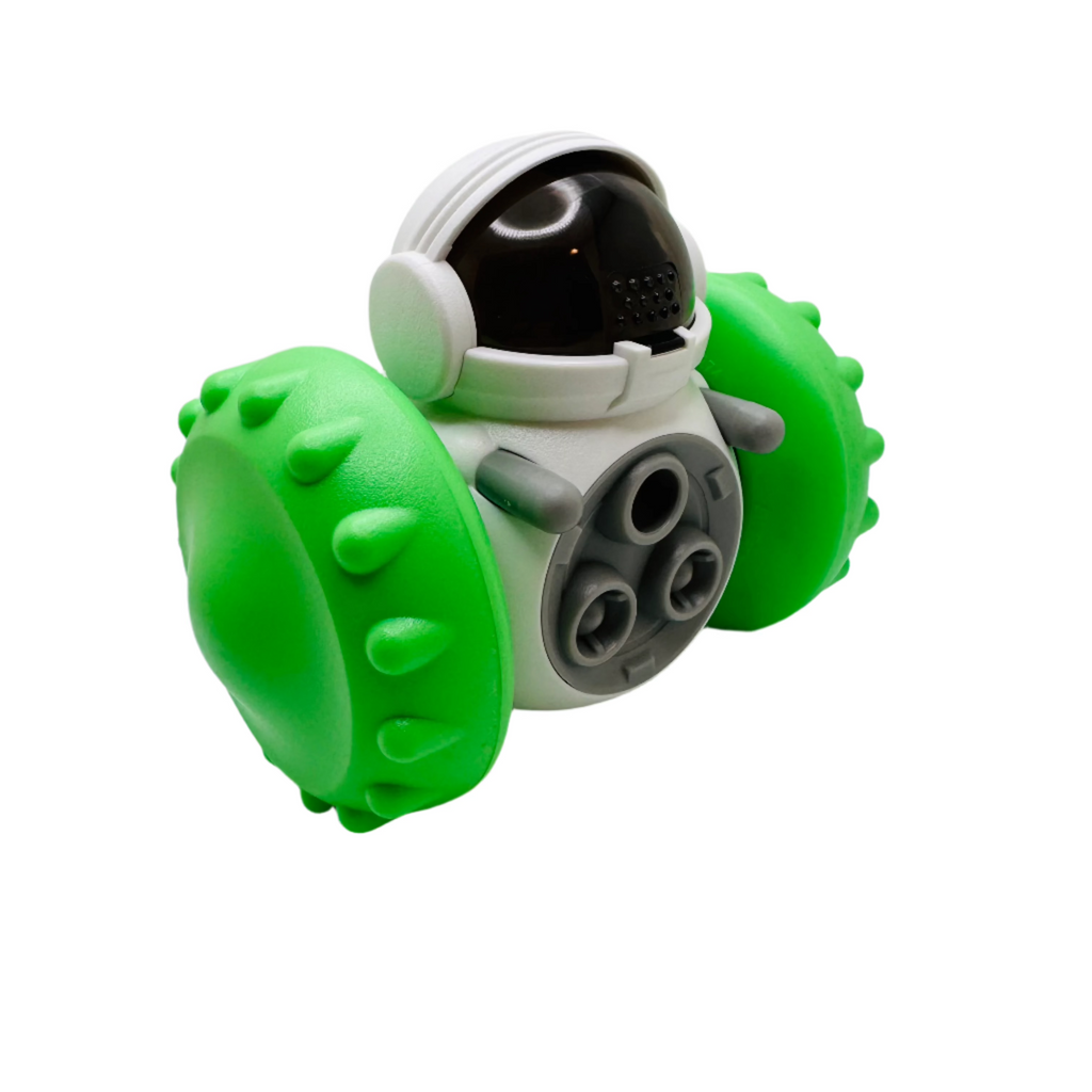 Robot Slow Feeder & Treat Dispenser Toy for Dogs & Cats