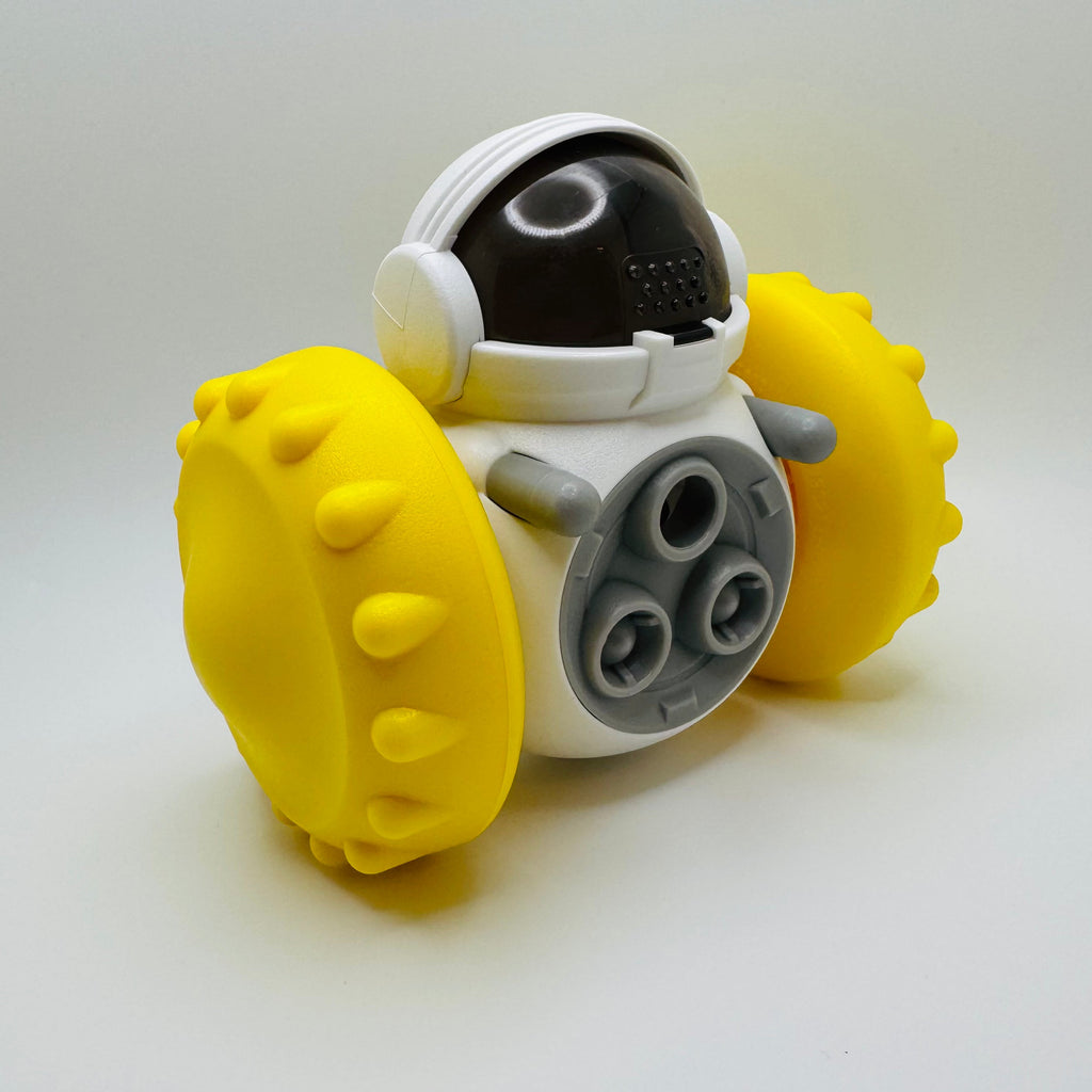 Robot Slow Feeder & Treat Dispenser Toy for Dogs & Cats