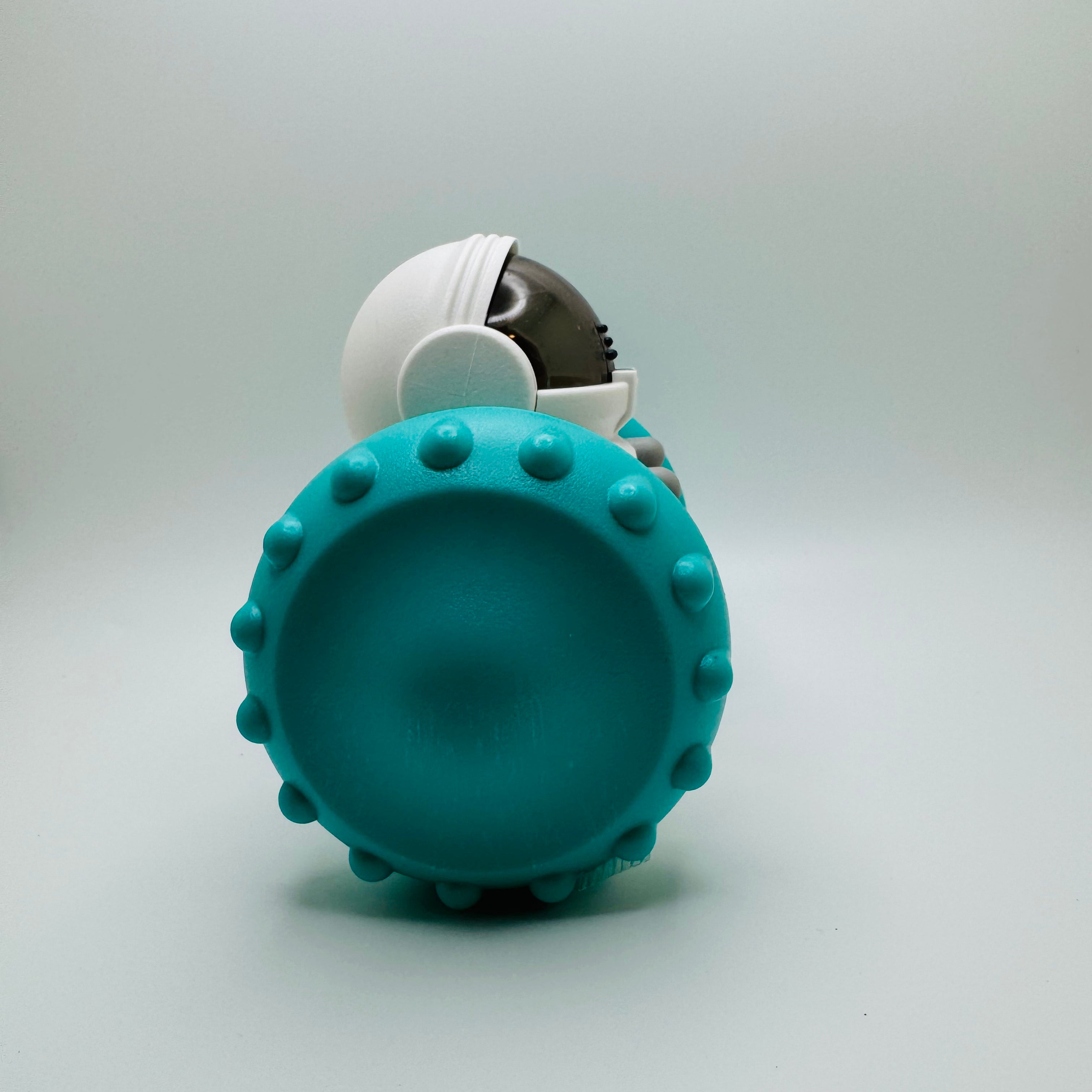 Robot Slow Feeder & Treat Dispenser Toy for Dogs & Cats