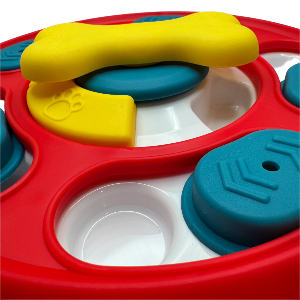 Round Puzzle Feeder for Dogs