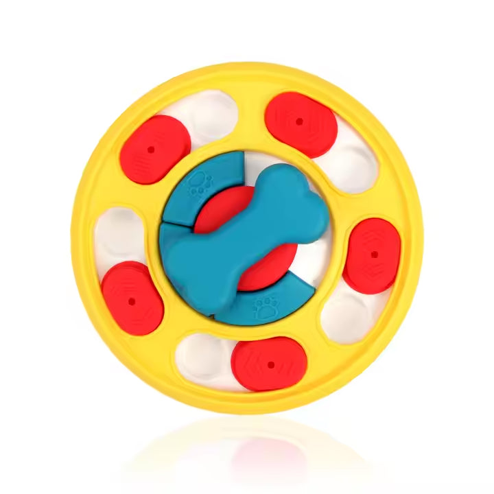 Round Puzzle Feeder for Dogs
