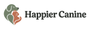 Happier Canine logo featuring a dog and cat